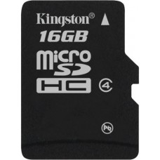 Карта Памяти Kingston micro SDHC 16 GB Class 4 