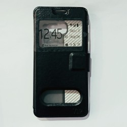 Чехол-книжка для Samsung A320 Черный