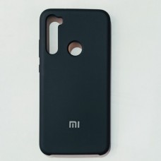 Бампер для Xiaomi Redmi Note 8 Soft Touch Черный