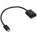 OTG кабель Koni Strong KS06 USB- micro USB Черный