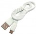 Кабель Hoco X5 BAMBOO micro USB длина 1 метр Белый