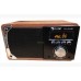 Портативная акустическая система Golon 1822 BT с радио FM Коричневый
