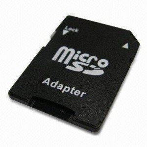 Переходник с micro SD на SD Черный