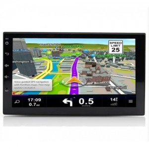 Автомагнітола FZ 701TA 2 Din с GPS 1/16GB на Android 9.0 Чорний