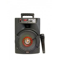 Портативная колонка чемодан APL-806 Черный