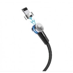 Кабель магнитный Hoco S8 Type-C длина 1,2 метрa Черный