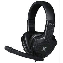 Компьютерные наушники с микрофоном Xtrike HP-302 BK Wired Черный Компьютерные наушники с микрофоном Xtrike HP-302 BK Wired Черный