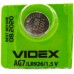 Батарейка лужна Videx AG7 LR926
