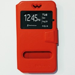 Чехол-книжка универсальный 5,3-5,8 дюйма Красный