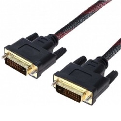 Кабель DVI - DVI длина 1.5 метра Черный