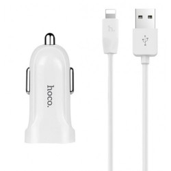 Автомобильное зарядное устройство Hoco Z2 Lightning