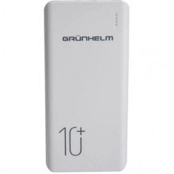 Power Bank Grunhelm GP-03AW 10000 мАч Белый Power Bank Grunhelm GP-03AW 10000 мАч Белый