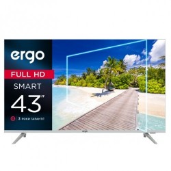 Телевізор ERGO 43DFS7000 Чорний