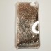 Бампер для iPhone 6/6S Plus з плаваючими блискітками Сріблястий