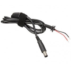 Кабель блока питания Ноутбука Asus, Toshiba, Lenovo 5.5x2.5, длина 1,2м. прямой Черны