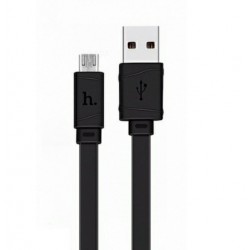 Кабель Hoco X5 BAMBOO micro USB довжина 1 метр Чорний
