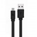 Кабель Hoco X5 BAMBOO micro USB длина 1 метр Черный