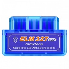 Диагностический сканер ELM327 V1.5 OBD2 Super mini Bluetooth чип pic18f25k80 Leaf Версия 1.5 100% Синий