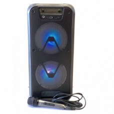 Портативна колонка Bluetooth у вигляді валізи ESS-601 10W (51х23,5х20 см) + мікрофон Чорний