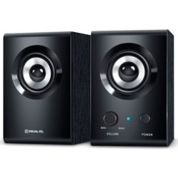 Компьютерные колонки Real EL S-210 Чорний Компьютерные колонки Real EL S-210 Чорний