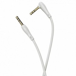 Кабель 3,5 Aux Hoco UPA14 угловой длина 1 метр Белый