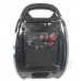 Портативна акустична система Golon RX-810 BT з мікрофоном Чорний+Червоний