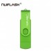 OTG USB Флеш накопитель 32GB Nuiflash micro USB Зеленый