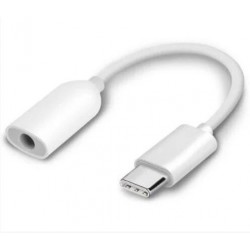 Переходник Xiaomi TypeC - 3.5 Jack Белый Переходник Xiaomi TypeC - 3.5 Jack Белый