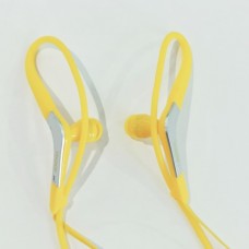 Спортивні провідні навушники Yookie YK-470 з мікрофоном Жовтий