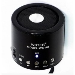 Портативная колонка Wster WS-A8 Черный