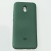 Бампер для Xiaomi Redmi 8A Soft Touch Зеленый
