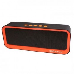 Портативна колонка Grunhelm GGT-308 Чорний+Помаранчевий Портативна колонка Grunhelm GGT-308 Чорний+Помаранчевий