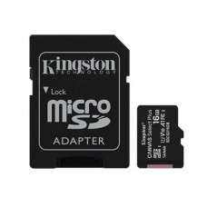 Карта памяти Kingston 16 GB 10 class с адаптером Черный
