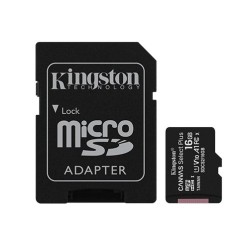 Карта памяти Kingston 16 GB 10 class с адаптером Черный Карта памяти Kingston 16 GB 10 class с адаптером Черный