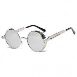Металлические круглые ретро очки для женщин Molniya Серебристый Металлические круглые ретро очки для женщин Molniya Серебристый
