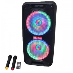 Колонка-чемодан Su-Kam PARTYBOX 1010 + 2 микрофона Черный Колонка-чемодан Su-Kam PARTYBOX 1010 + 2 микрофона Черный