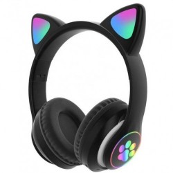 Навушники Bluetooth CATear VZV-23M LED вуха Чорний
