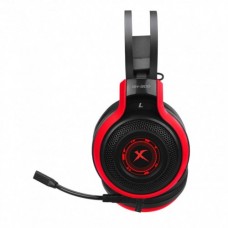 Навушники для ПК з мікрофоном XTRIKE GH-908 Чорний+Червоний
