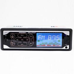 Автомагнитола 3484BT bluetooth сенсорное управление Черный+Красный