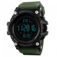 Спортивные часы Skmei 1384 Зеленый+Черный