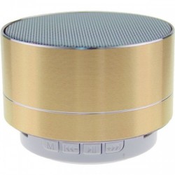 Портативная Bluetooth колонка A10 Золотистый Портативная Bluetooth колонка A10 Золотистый