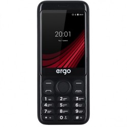 Телефон Ergo F285 Wide Dual Sim Black