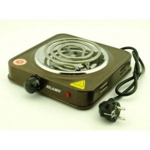 Плита электрическая Atlanfa AT-1751A 1000W Бронзовый