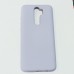 Бампер Soft Touch для Xiaomi Redmi Note 8 Pro Сереневый