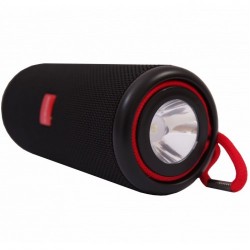 Портативна колонка Grunhelm GW-267 Чорний+Червоний