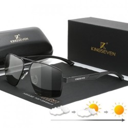 Фотохромні окуляри KINGSEVEN 7719 з футляром Чорний