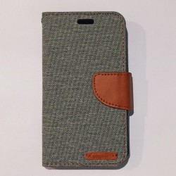 Универсальный чехол книжка для телефона 5,0-5,2 дюймов Серый Универсальный чехол книжка для телефона 5,0-5,2 дюймов Серый