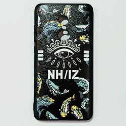 Бампер для Xiaomi Redmi Note 4 X с рисунком Черный Бампер для Xiaomi Redmi Note 4 X с рисунком Черный