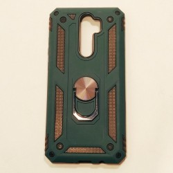 Бампер для Xiaomi Redmi Note 8 Pro Antishock Зеленый+Черный Черный+Зеленый