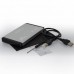 Внешний карман Frime Sata HDD\SSD 2.5, USB 2.0 metall Серебро